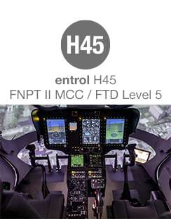 Helicopters Otago NZ has purchased a H45 FNPT II MCC simulator to Entrol 