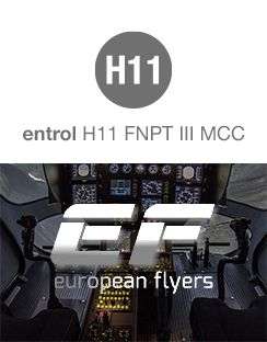 European Flyers orders Entrol H11 FNPT III MCC simulator