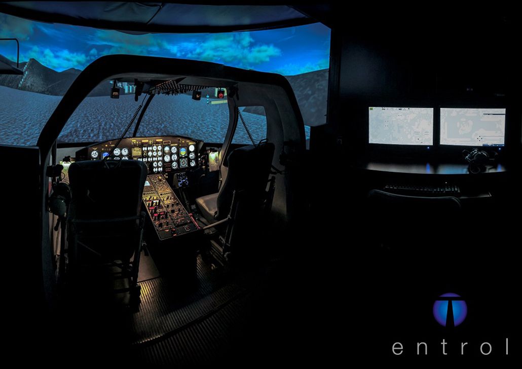 entrol H21 / Bell 412 FNPT II simulator