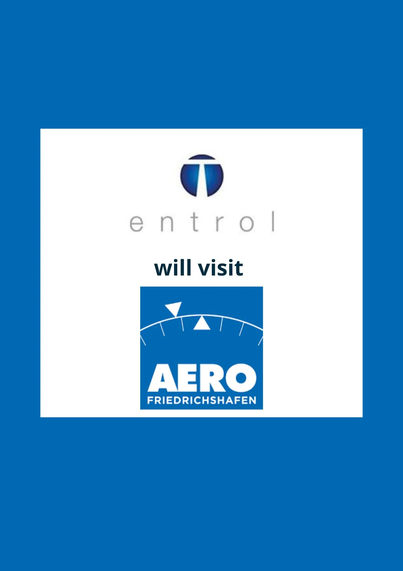 Visit us at Aero Friedrichshafen 2019, the global show for general aviation