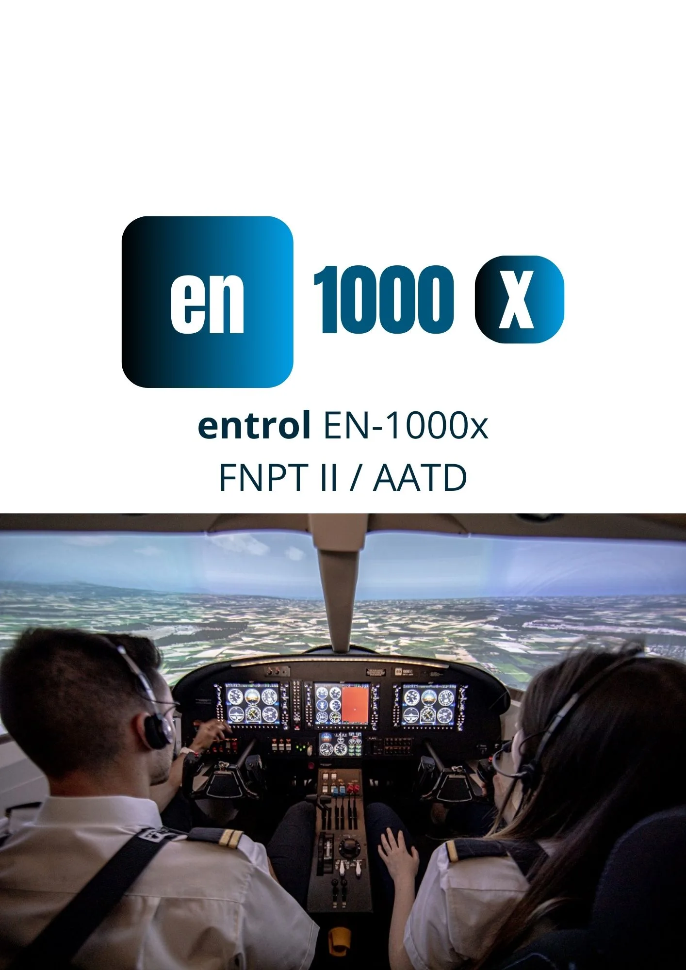 New entrol en-1000x FNPT II installed for Aerotec
