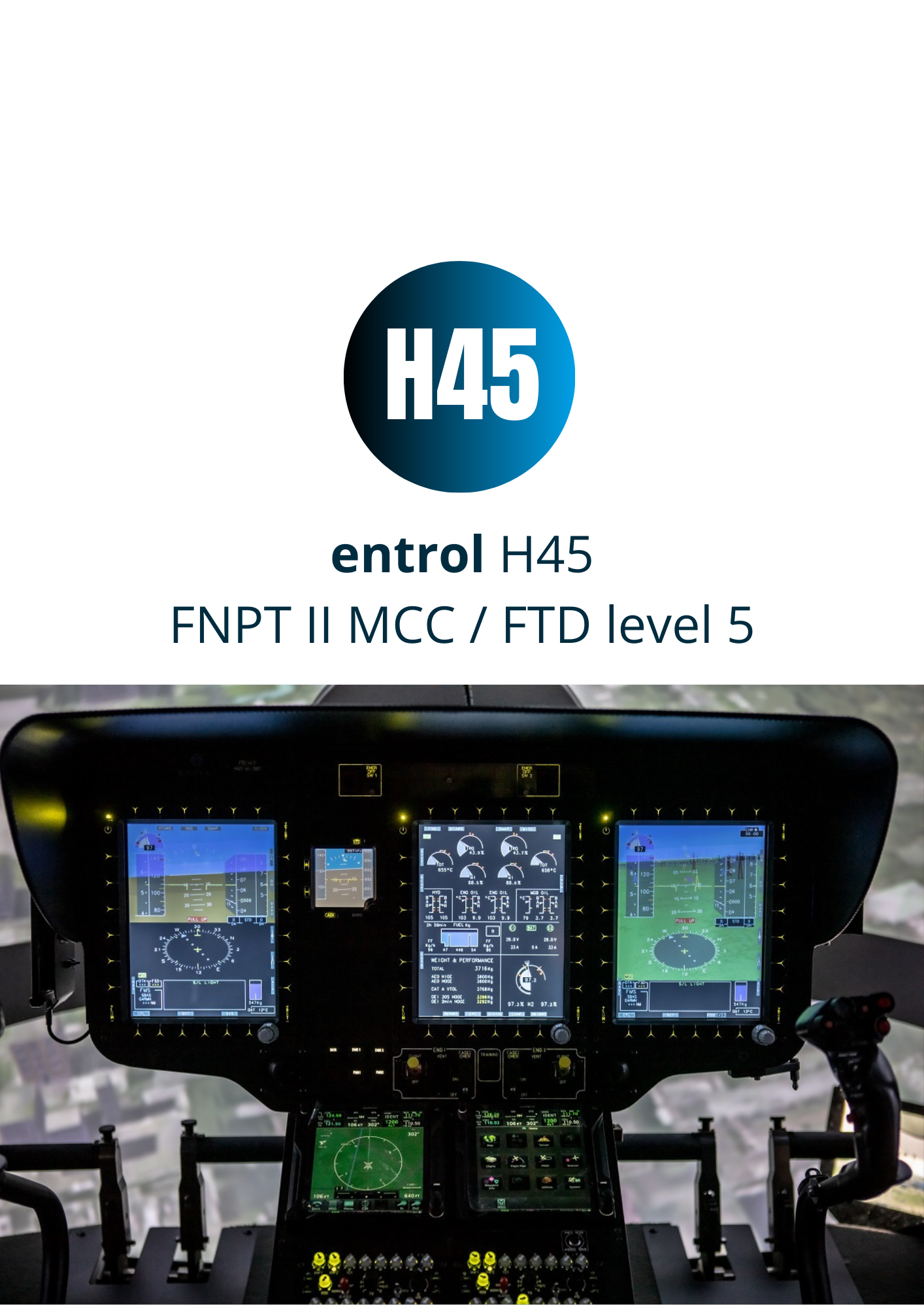 Helicopters Otago NZ has purchased a H45 FNPT II MCC simulator to entrol