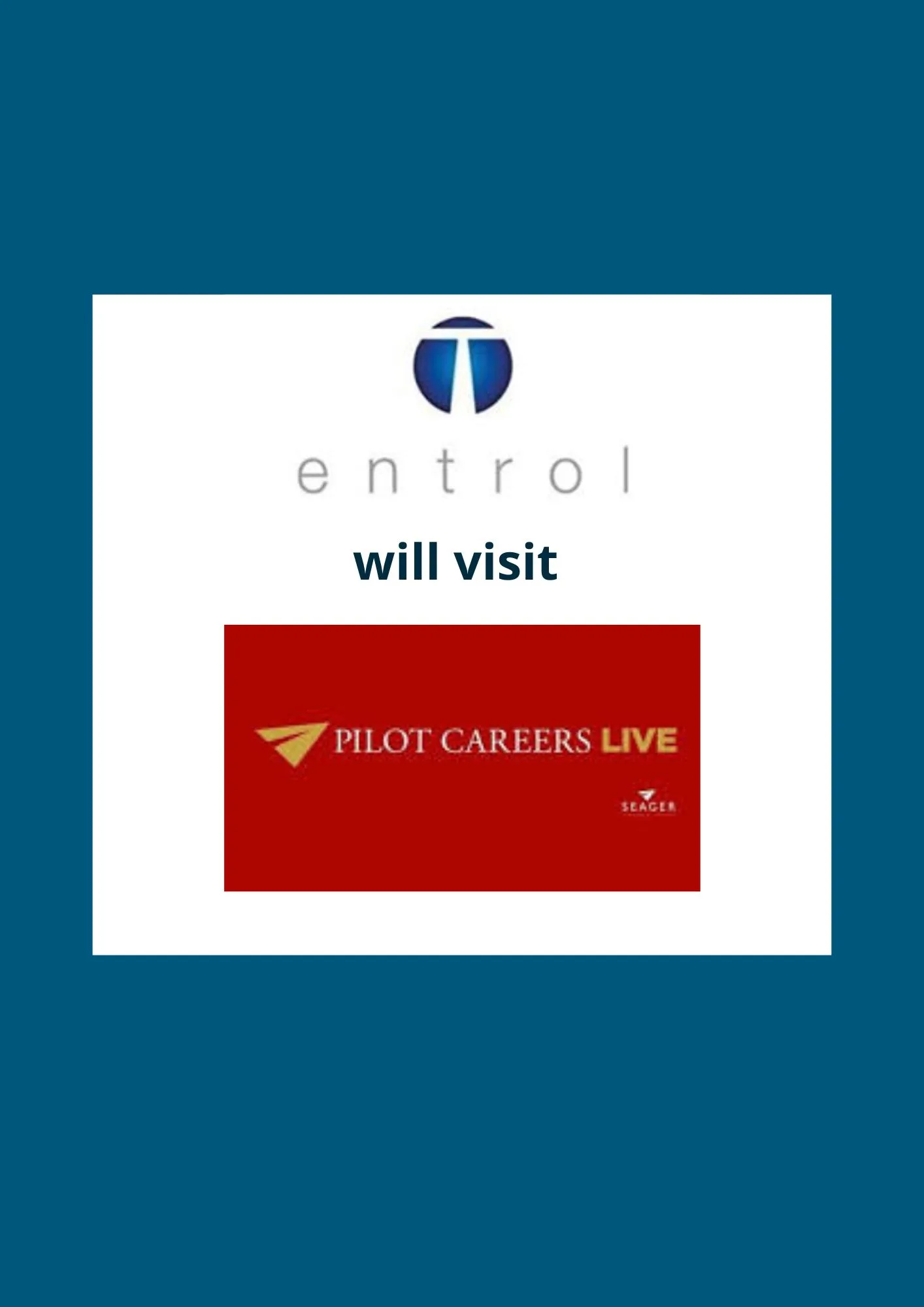 Visit us at Pilot Careers live 2018 in London